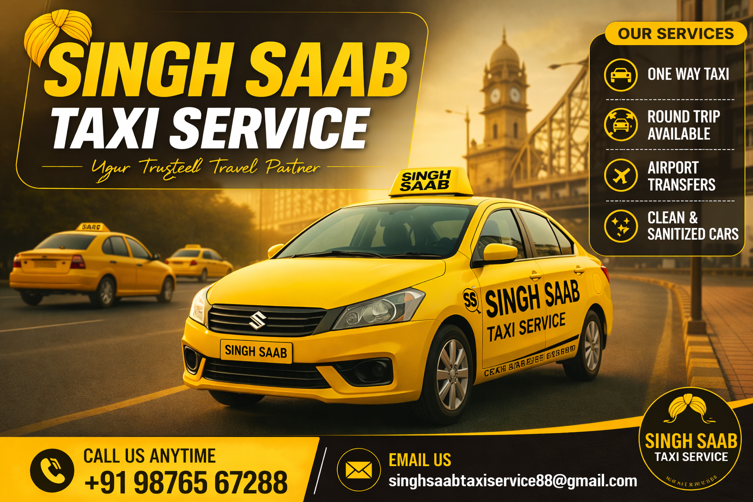 Singh Saab Taxi — Professional Cabs in Ludhiana